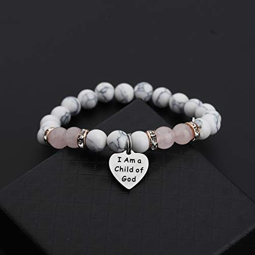 MAOFAED Baptism Gift First Communion Gift Religious Jewelry Bracelet2