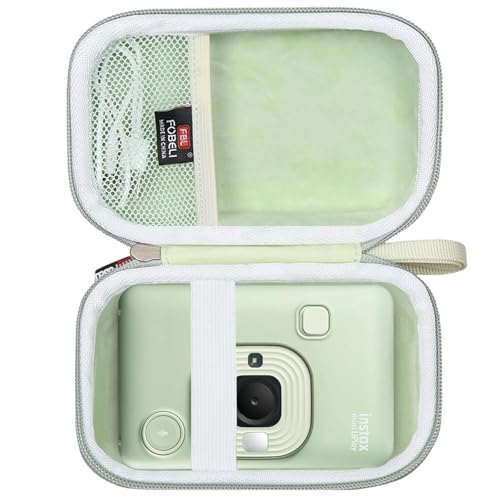 Funda rígida para Fujifilm INSTAX Mini LIPLAY verde