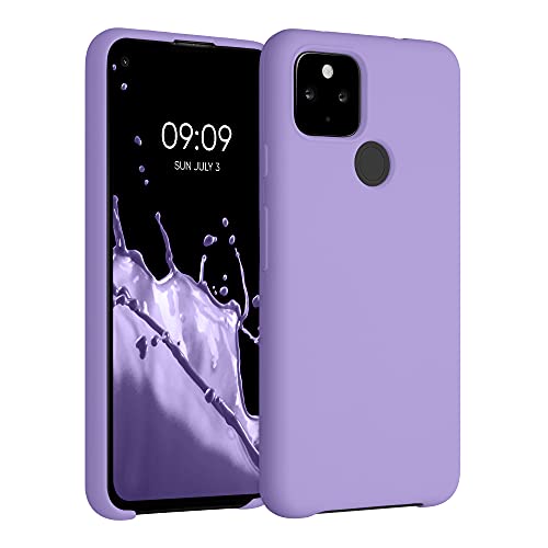 Kwmobile Case Compatible With Google Pixel 4A 5G Case - Tpu Silicone Phone Cover With Soft Finish - Violet Purple #TOP11