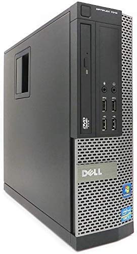 DELL 9010 - Ordenador de sobremesa(Intel Core i7-3770, 8GB de RAM, Disco 500GB HDD, Windows 10 Pro (Reacondicionado)