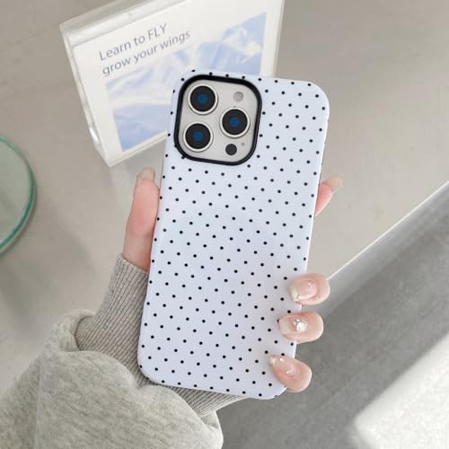 AROJAK for iPhone 16 Case for Magsafe Polka Dots Phone Case White by AROJAK - Used condition - Image 7