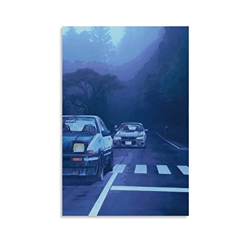 頭文字D ポスター1 キャンバスアートポスター プリントピクチャー リビングルームの壁画 部屋の寝室の装飾絵画 Unframe-style12x18インチ(30x45cm) 頭文字D ポスター1 キャンバスアートポスター プリントピクチャー リビングルームの壁画 部屋の寝室の装飾絵画 Unframe-style12x18インチ(30x45cm)