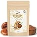 Produktbild Curly Superfood Bio Reishi Pulver 250g - 100% naturreine BIO Rohkostqualität & maximaler Nährstoffgehalt - Fein gemahlenes Reishi Pilz Pulver Bio für Reishi Tee, Smoothies, Säfte & Speisen