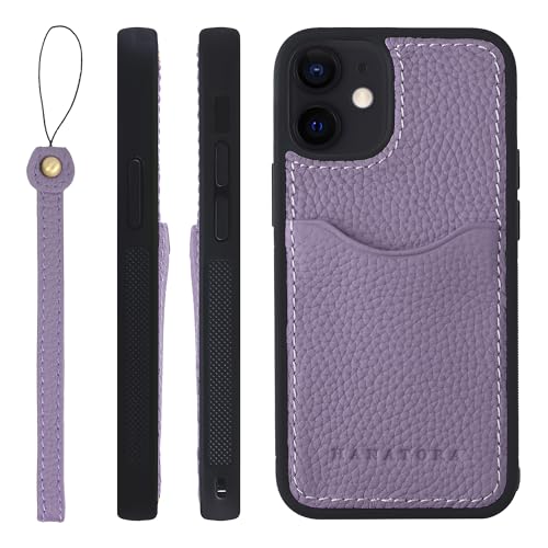HANATORA for iPhone 12mini �P�[�X �{�v �ϏՌ� �o���p�[�^ �X�}�z�P�[�X �X�}�z �X�g���b�v �t�� �V�������N���U�[ �M�t�g �p�[�v�� CPGGZ-12mini-Purple