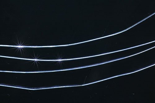 uGems 24 Gauge .999 Platinum 0.020" Diameter Professional Grade Round Wire for Jewelry Making and Technical Applications Polished Finish 6 Inches Length SKU 14349-6inches