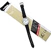 Ravel Unisex Easy Read Watch with Big Numbers - Black/Silver Tone/White Dial #2