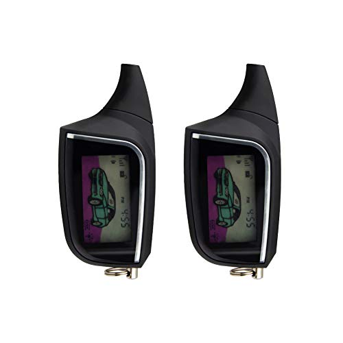 Easyguard Ec205 2 Way Car Alarm System With Lcd Pager Display Keyless Entry Remote Engine Start Shock Sensor Dc12V #TOP6