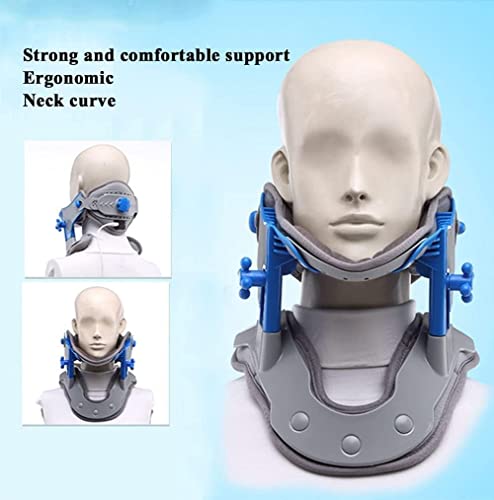 CukUJH Cervical Tractor Neck Support Brace Cervical Tractor Heated Neck Stretcher for Correction and Repair