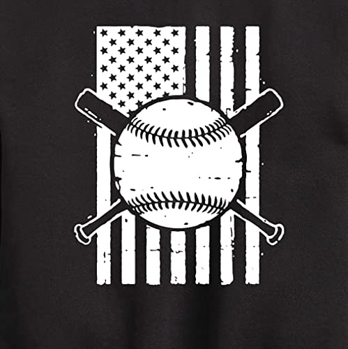 Instant Message - Baseball Flag - Kids Crew Fleece3