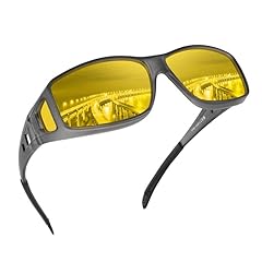 Glossy Transparent Grey Night Driving Lens