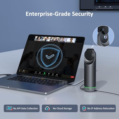 Image of NexiGo Meeting 360 Ultra (Gen 3), Enhanced All-in-One Conference Camera System, Multi-Camera Setup, 8K Capture, AI-Powered Framing and Auto Tracking, for Medium to Large Meeting Rooms