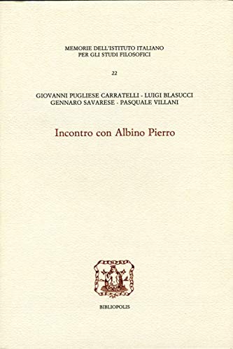  Incontro con Albino Pierro