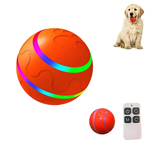 CARETHYS Smart Interactive Dog Balls,Automatic Moving Bouncing Rotating Ball with Lights,Includes a Set of Replaceable Shell,USB Rechargeable CARETHYS Smart Interactive Dog Balls,Automatic Moving Bouncing Rotating Ball with Lights,Includes a Set of Replaceable Shell,USB Rechargeable