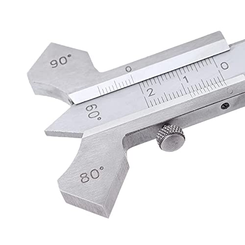 Calibrador mecánico de soldadura 0-20 mm con ángulos miniatura 5