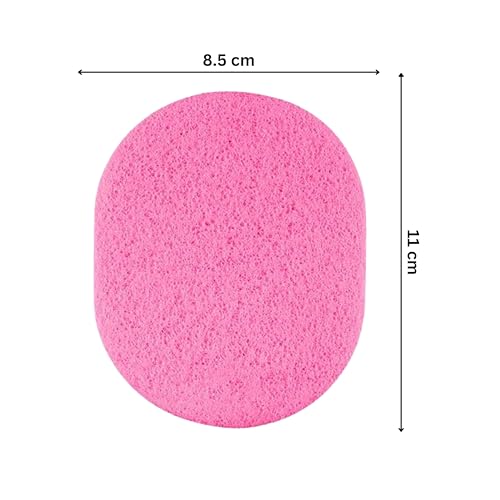 Image of [Ear Lobe & Accessories] Combo Pack (1 Pc Face Pack Mixing Bowl (200 ml) | 1 Pc Transparent Handle Face Pack Brush | 1 Pc Face Cleaning Sponge) (Color May Vary)