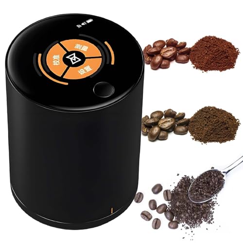 vnmudzeo Professional Roast Coffee Color Analyzer,2.3" Touch Screen,2000mah Cordless Electric Coffee Color Tester,Real-Time Accuracy