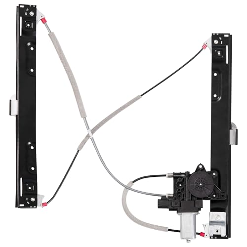 Image of Power Window Regulator with Motor Compatible with Jaguar XF 2009-2014 /XFR 2010-2015 /XFR-S 2013-2015,Front Driver Side,Replace # 8X23F23201AD,C2Z31201