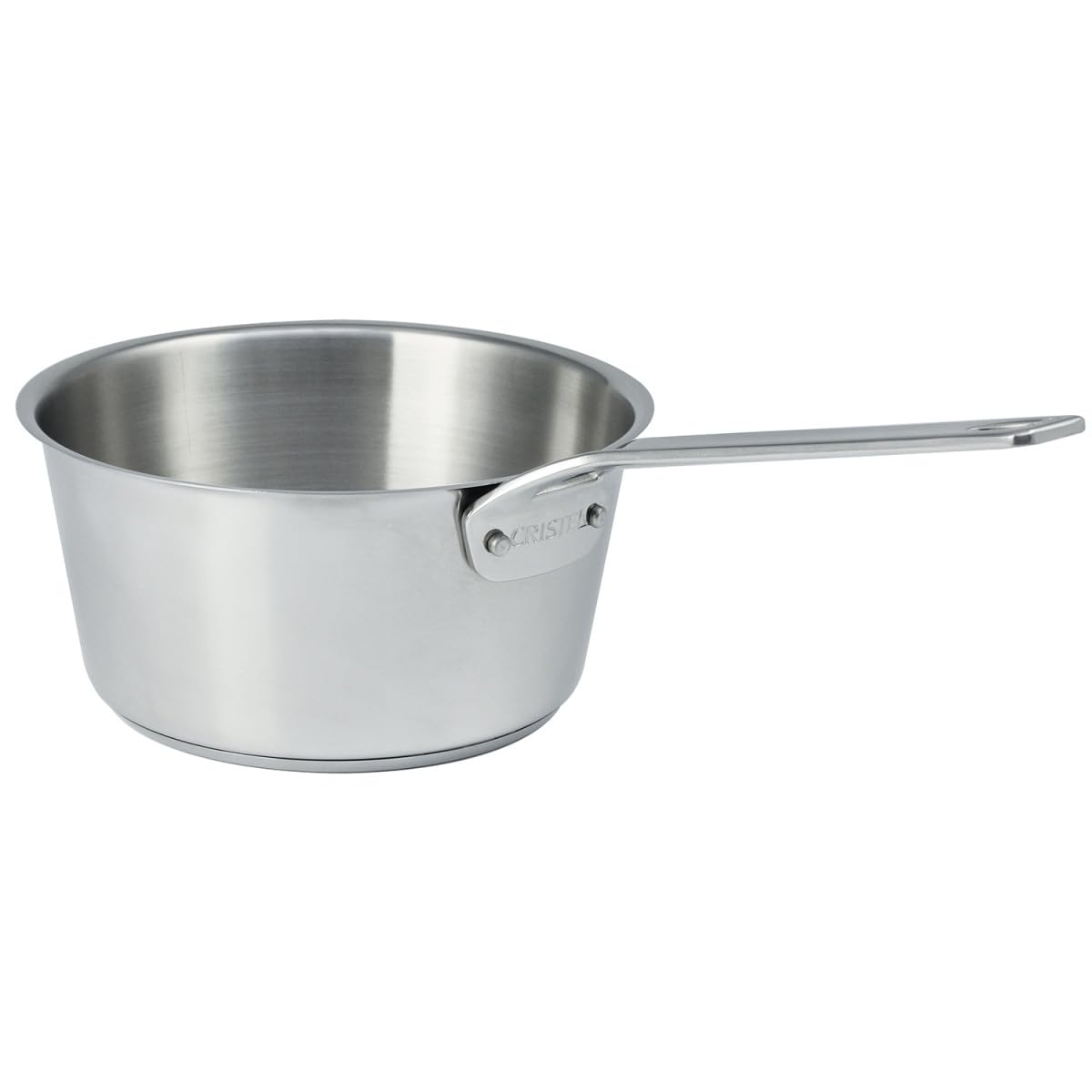 Casserole 16 cm inox brossé Cristel 1826 petite casserole induction