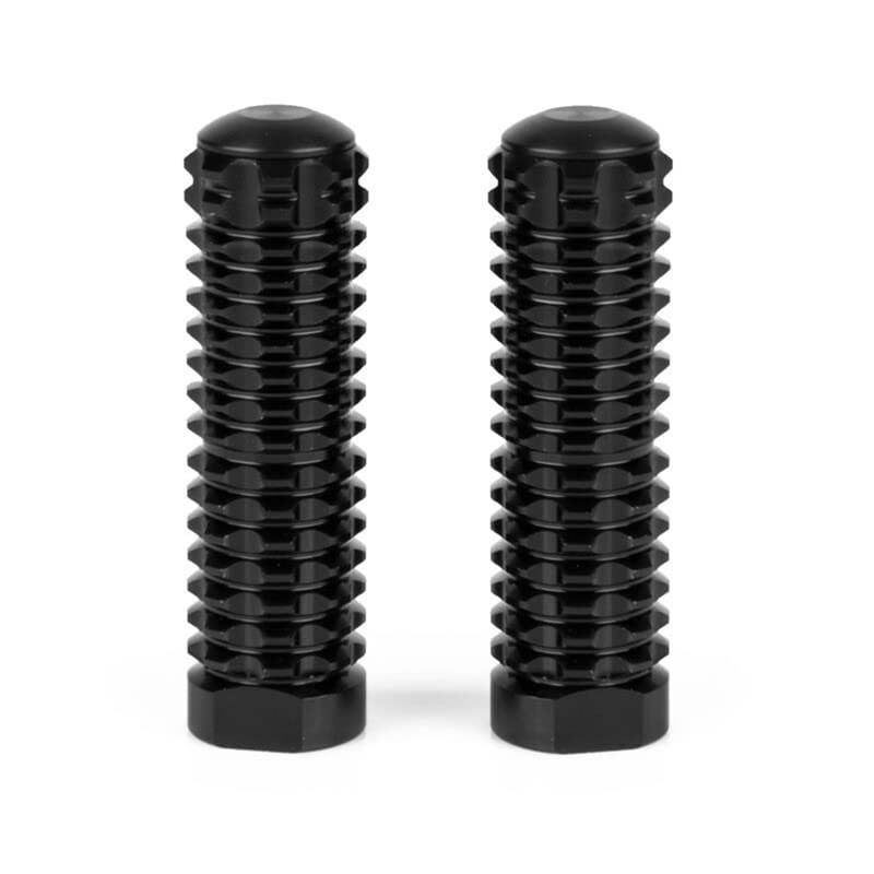 2 Pedali Posteriori Universali Per Motocicletta - CNC Antiscivolo, 102mm - Foto 2