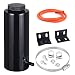 EVIL ENERGY Universal Radiator Coolant Overflow Tank Bottle 800ml Aluminum Black