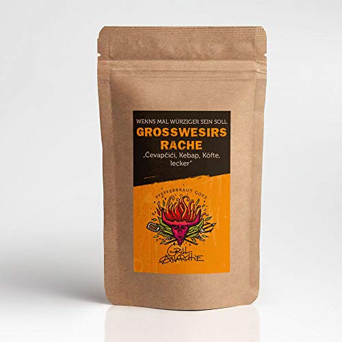 Grillanarchie Grosswesirs Rache - für Cevapcici, Kebap, Köfte 150 g Gewürzmischung Cover