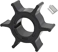 Rotor da bomba de água com chaveta para motor de popa de 4 tempos de 8 HP, 9,9 HP, 15 HP e 20 HP. Kit de reconstrução do rotor da bomba de água.