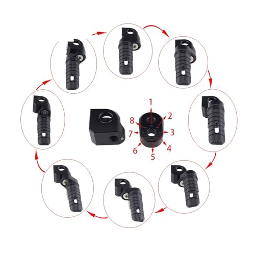 Repose-pied rsv4 de qualité supérieure pour moto de course avant - 4