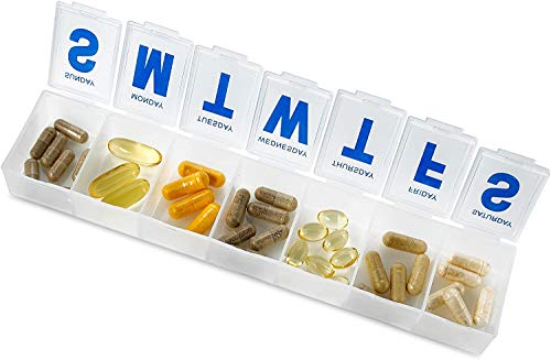 Weekly Pill Organizer - 7-Day Pill Planner Extra Large Pill Planner and Daily Pill Organizer and Medicine Reminder… - Image 4