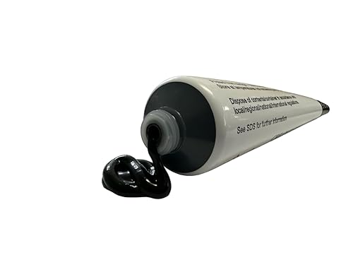 Endurecedor crema negra de 4 onzas (onzas) (embalaje a granel) ideal para epoxies de la industria de la piedra, masillas de acabado, rellenos