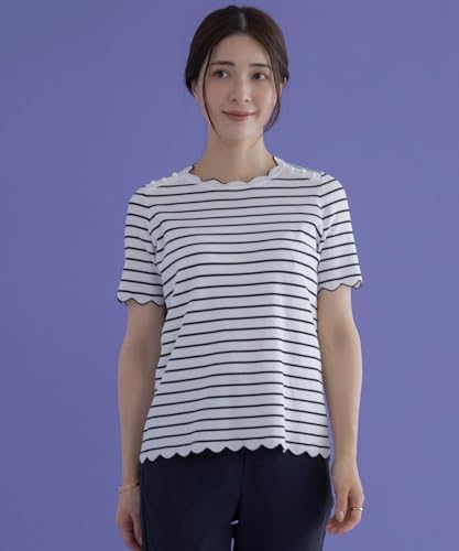 Amazon | [ソーノ] ニットプルオーバー ウェーブトリム ニット