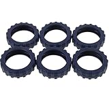 HEMOTON 8 Piezas Fundas Protectoras de Ruedas para Maletas de Silicona Antideslizantes y Resistentes al Desgaste Cubiertas para Patas de Equipaje para Protección y Reducción de Ruido