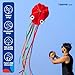 SGftre 3 Piece Set Butterfly Delta Octopus Kites for Kids and Adults，Easy to Fly for Outdoor Adults Children Line Kite for Kids Toy (Gradient Grassland Rainbow+Octopus Red+Blue Dreamy Butterfly, 3)