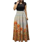 LSAltd Damen Sommerkleid Tunika Kleider Damen Sommer Hellblau Kleid Damen Festlich Damen Strickkleid Lang Kleider Tüll Damen Elegant Knielang Kleid Kurz Damen Weihnachtskleid 140 Abendkleidlänge