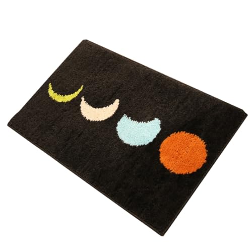 TOPPERFUN �����p�z���h�A�}�b�g ����~�ߋ@�\�t�� �v���b�V���f�ލ̗p 40x60cm �A�\�[�g�J���[ �������ւ�o�X�}�b�g���čœK �������ȒP���p�I�ȃt���A�p�b�h