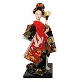 【Ottimo regalo】 La bambola geisha è un ottimo regalo per i compleanni dei bambini, la o i regali di festa o amici interessati alla cultura giapponese.