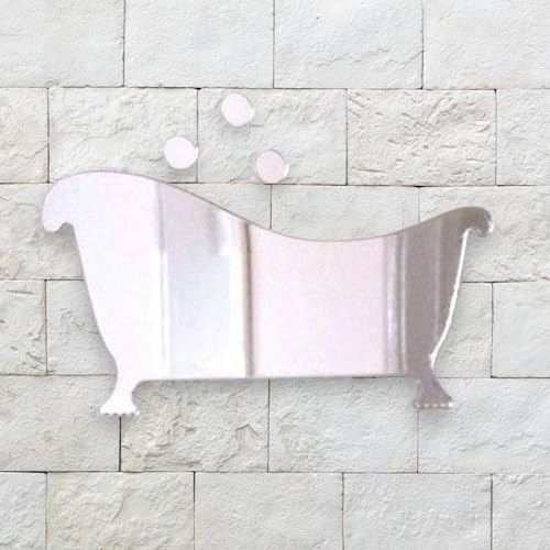 Super Cool Creations Bath & Bubbles Bathroom Door Sign Mirrors – 35cm x ...