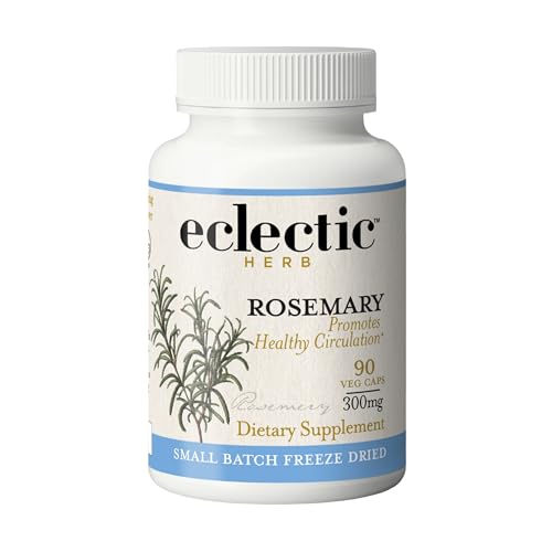 Eclectic Herb - Rosemary Capsules | Cognitive Support, Memory &
