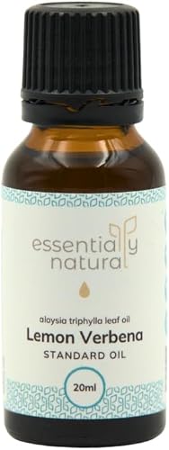 Lemon Verbena Essential Oil, Aloysia Triphylla Leaf Oil, Citrus-Herbal Scent, Aromatherapy, 20ml