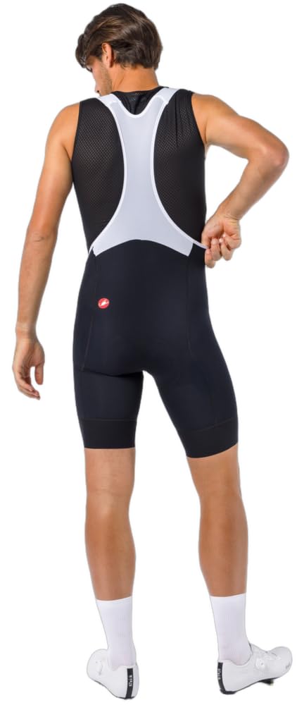 Castelli Discover Bib Shorts – Pantaloncini Ciclismo con Bretelle Estivi
