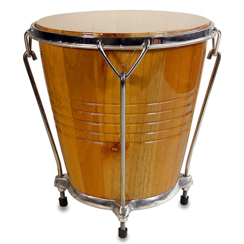 Caja Vallenata Colombiana con estuche Instrumento musical de percusion Colombian Drum Box Tambor Vallenato Bongos