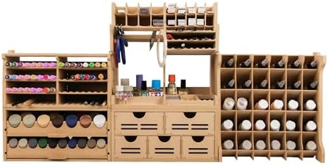 Amazon.com: Bucasso Plastic Model Paint Rack Tool Storage Paint Storage ...