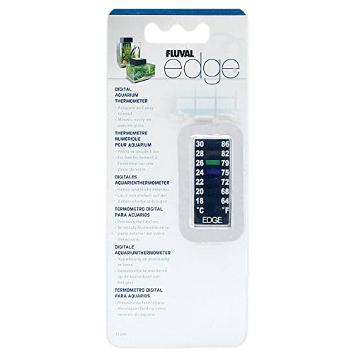 Fluval EDGE Digital Aquarium Thermometer - 64 to...