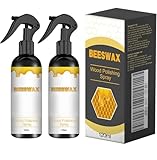 Natural Beeswax Care Spray & Restorer, Natural Beeswax Spray Used to Care For Wood, Leather and Furniture Polish(2pc)