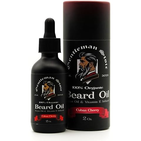 Gentleman Stoic Beard Oil - Cuban Cherry Cover