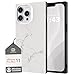 Cocomii Trunk Marble iPhone 11 Pro Max Case, Slim Thin Glossy Soft Flexible TPU Silicone Rubber Gel Square Edges Fashion Phone Case Bumper Cover for Apple iPhone 11 Pro Max 6.5 Inch 2019 (White)