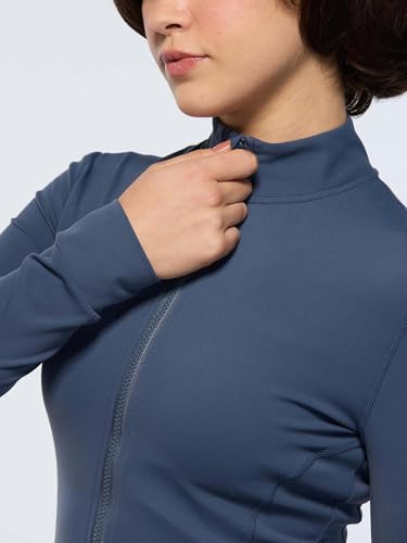 Image of CAVA Sculptor Jacket for Women | ADPT Nylon-Spandex, 4-Way Stretch, Moisture-Wicking, High Neck, Full Sleeves | Performance Activewear