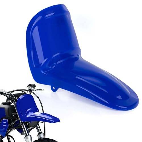 PSLER Motorcycle Front Mudguard for PW50 Dirt Bike Plastics Kit Blue