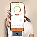 Reflex Wireless Smart Ketone Breath Meter | 80% Cheaper Than Ketone Test Strips | 3-in-1 Breath/Gas Detector | Ketone Meter Monitor | Real-Time Fat Burning Rate | Free Apps