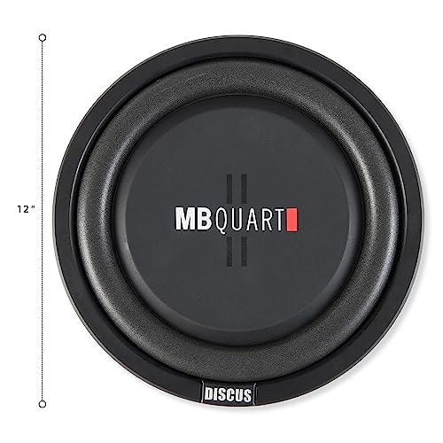 Mb Quart DS1-304 Discus Shallow Mount Subwoofer (Black) – 12 Inch Subwoofer thumb #3