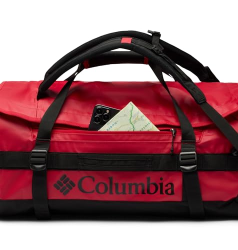 Columbia Landroamer Sac de Sport Unisexe 60 l, Rouge Montagne/Noir, Taille Unique